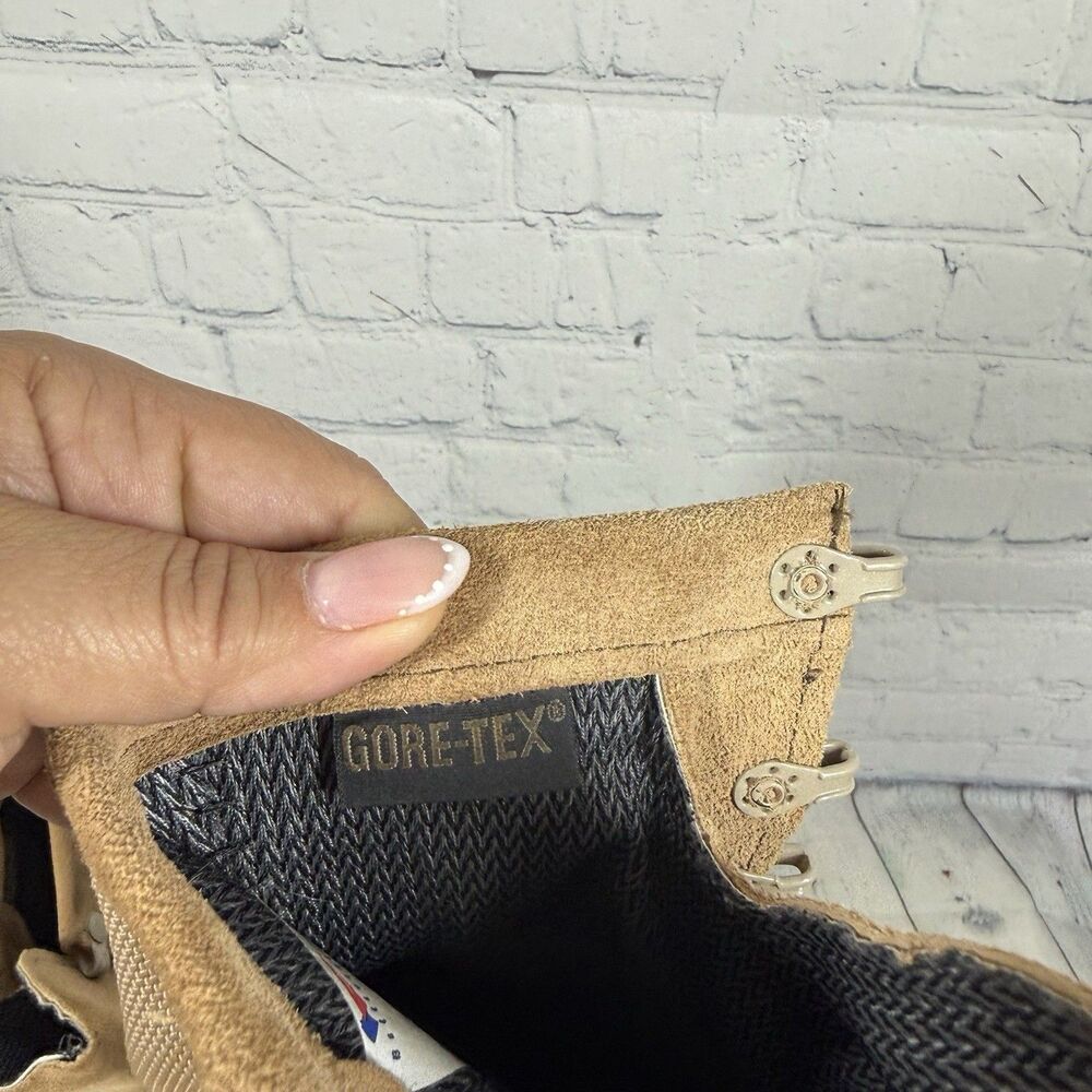 Belleville 790G Gore-Tex Vibram Military Combat Boots Tan Tactical Made USA 4.5R - Picture 11 of 15